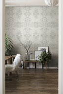 Silver Cloud Wallpaper - Moody Clouds Collection P234