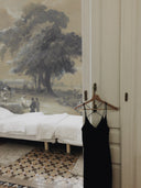 Sepia Tree Vintage Painting, Peel and Stick Wallpaper M24