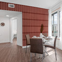 Terakotowy geometryczny W252