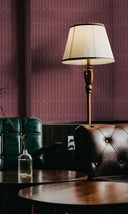Burgundy Art Deco Pattern M306