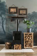 Blue moody mural wallpaper M97