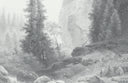 Neutral Mountain Landscape Wall Mural V247