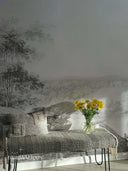 Black and White Landscape Wallpaper M39